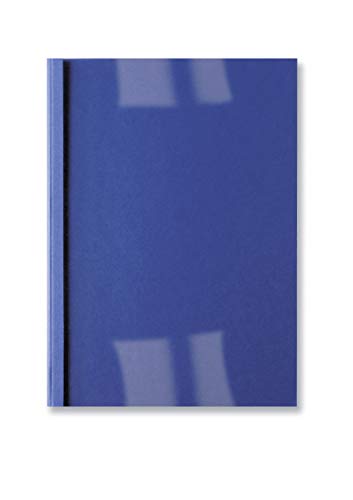 GBC LeatherGrain Thermo-Bindemappen, 100 Stück, A4, königsblau, 1.5mm von GBC