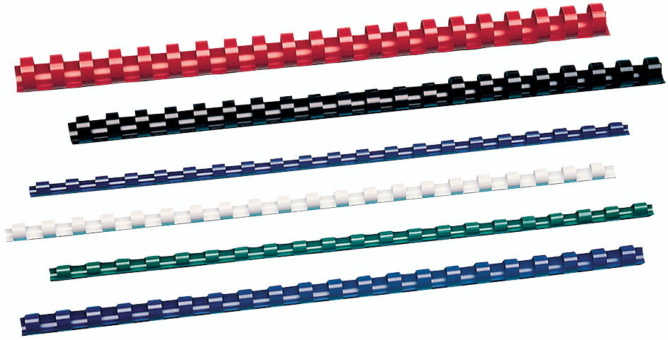 GBC Plastikbinderücken CombBind, DIN A4, 19 mm, blau GBC Plastikbinderücken CombBind, DIN A4, 19 mm, blau von GBC