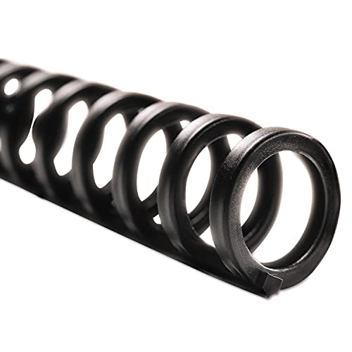 Swingline GBC Binderücken/Spiralen/Spulen, 1,6 cm Durchmesser, 110 Blatt Kapazität, ProClick, schwarz, 100 Stück (2514517) von GBC