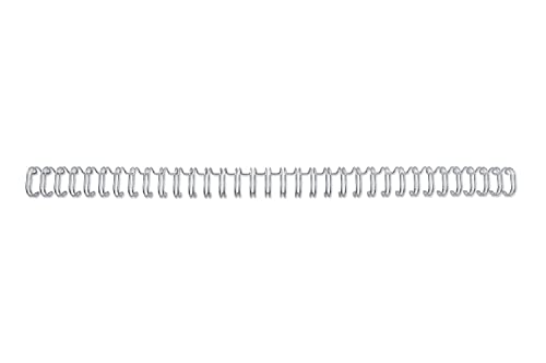 WireBind Drahtbinderücken, 100 Stück, 12.5mm,silber von GBC