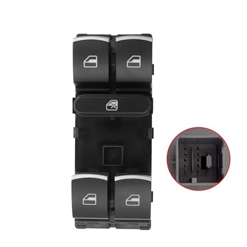 Fensterschalter Elektrische 5ND959857 Für Jetta Für Tiguan Für Golf Für GTI Für Passat Für CC Für Sitz Für Leon Auto Power Fenster Control Schalter Fensterheber von GBGWRMRYX