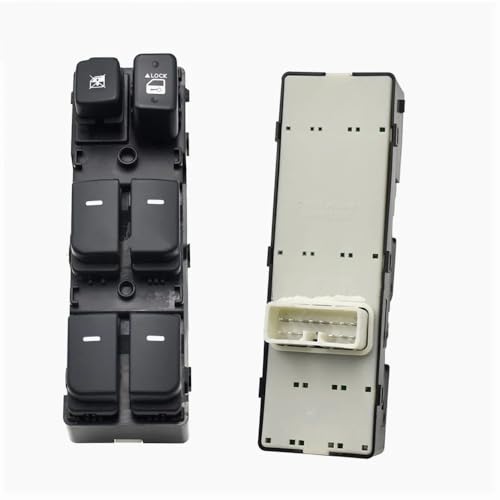 Fensterschalter Elektrische 93570-1X000 Für Kia Für Forte Für Cerato 2010 2011 2012 Auto Elektrische Fensterheber Control Schalter 935701X000 Fensterheber(White bottom) von GBGWRMRYX