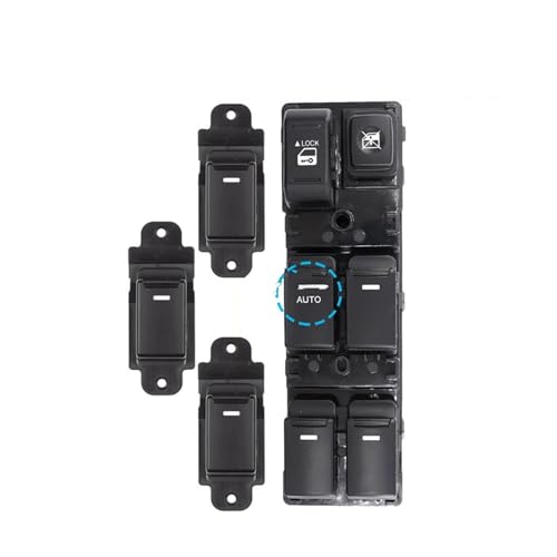 Fensterschalter Elektrische 93570-2P100 93570-2P200 93570-2P100VA Für Kia Für Sorento 2010-2013 Auto Fahrer Elektrische Fensterheber Schalter Fensterheber(1 AUTO Set) von GBGWRMRYX