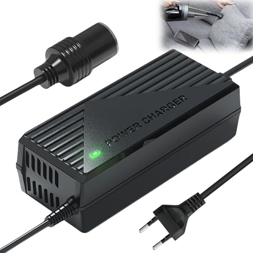 Spannungswandler 230V auf 12V, KFZ Netzadapter 12V 15A 180W, Adapter Zigarettenanzünder Steckdose, AC-DC Spannungswandler KFZ-Netzteil Adapter für Auto-Staubsauger-Ventilator-Kühlschrank-Luftpumpe von GBKDQQ