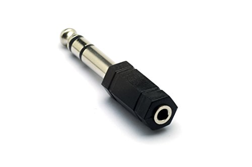 G&BL 232B#GN Jack-Stereo-Audioanschluss 6,3mm auf Jack 3,5mm Stereo schwarz G&BL 232B#GN Jack-Stereo-Audioanschluss 6,3mm auf Jack 3,5mm Stereo schwarz von GBL