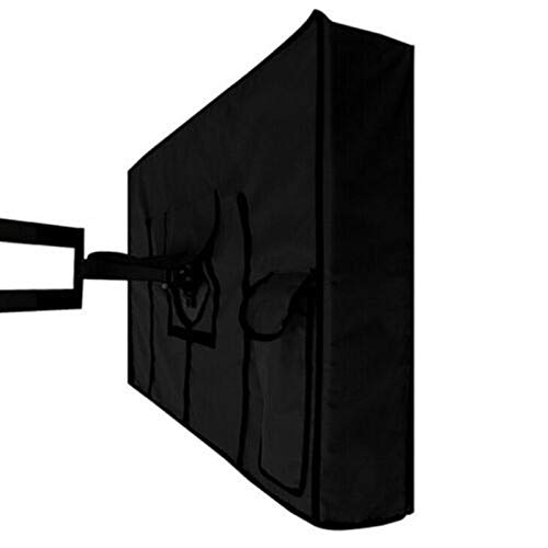 GBSONGLIANGBO Tv Abdeckung,Tv Schutzhülle Outdoor-TV-Abdeckung 30 bis 58 Zoll Oxford-Schwarz-Abdeckung Wetter Staub-Beweis-Material Protect Plasma-Fernseher TV-Abdeckung(30 to 32 inch) von GBSONGLIANGBO