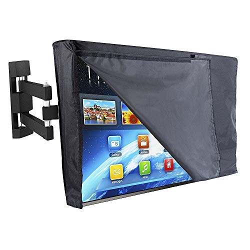 GBSONGLIANGBO Tv Abdeckung,Tv Schutzhülle Outdoor-TV-Abdeckung mit transparenter Frontklappe Bottom Cover wetterfest staubdichte material schützen fernseher tatio tv abdeckung(FOR 40 42inch TV) von GBSONGLIANGBO