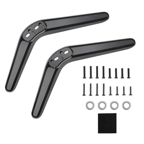 Universal TV Ständer für TCL, TV-Sockelfüße mit Schraubenset TV Standfuss Hochwertiger ABS TV-Ständerhalterung, Kompatibel mit TCL 27" bis 55" Fernsehern Universal TV Ständer für TCL, TV-Sockelfüße mit Schraubenset TV Standfuss Hochwertiger ABS TV-Ständerhalterung, Kompatibel mit TCL 27" bis 55" Fernsehern von GBULTR