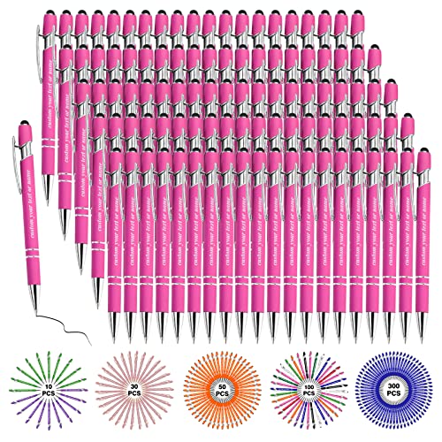 Personalisierte Stifte, Bulk-Stifte mit Logo-Namen, 100 Stück, kostenloser gravierter Eingabestift, personalisierbar, einziehbarer Stift, Nachricht, Text, Geschenk für Männer und Frauen, schwarze Personalisierte Stifte, Bulk-Stifte mit Logo-Namen, 100 Stück, kostenloser gravierter Eingabestift, personalisierbar, einziehbarer Stift, Nachricht, Text, Geschenk für Männer und Frauen, schwarze von GBVllexuii