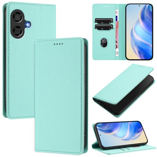 GBWQPLJV - Business Anti Diebstahl Staubbürste Handyhülle Kompatibel mit Coolpad Cool 40i CoolpadCool40i Magnetische Handyhülle Kartensteckplatz Brieftasche Lederclip - Farbe von GBWQPLJV