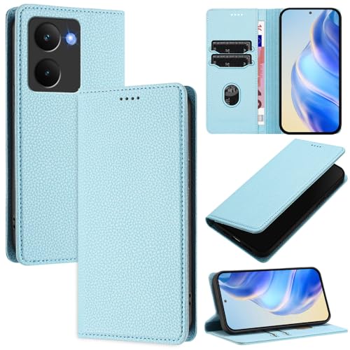 GBWQPLJV Flip-Cover, leichte und dünne Business-Handyhülle, kompatibel mit Realme P3 Pro Ultra RealmeP3 5G, Schutzhülle, Retro-Luxus, Kartenschlitz, Brieftaschen-Clip, Handyhülle (Realme P3 Ultra 5G von GBWQPLJV