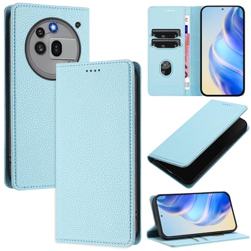 GBWQPLJV Magnetische Klapphülle mit Kartenschlitzen, kompatibel mit Nothing Phone (3a) Pro NothingPhone3a A059, Diebstahlschutz, Bürste, Business-Ständer, Halterung, Ledertasche (Nothing Phone 3a Pro von GBWQPLJV