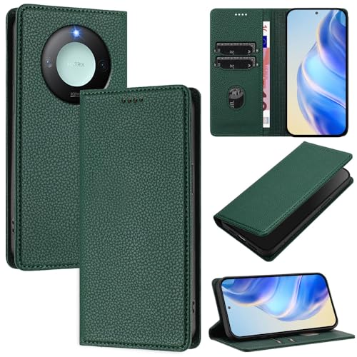 GBWQPLJV Schutzhülle für Apple Honor X9c Smart X9cSmart X9cSmart (stoßfest, multifunktional, Brieftasche, Kartenschlitz, Handyschale (Honor X9c Smart, Grün) von GBWQPLJV