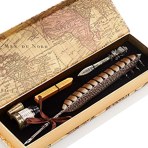 GC Writing Quill LL-14 Antike Feder Kupfer-Stift Metallfeder von GC Writing Quill