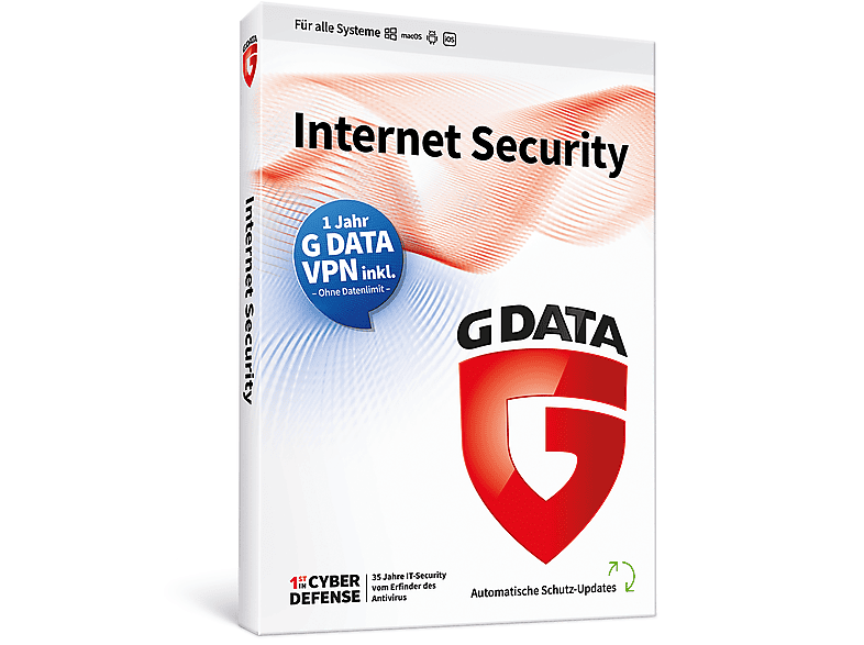 G DATA Internet Security 3 Geräte 1 Jahr + VPN - [PC] von GDATA