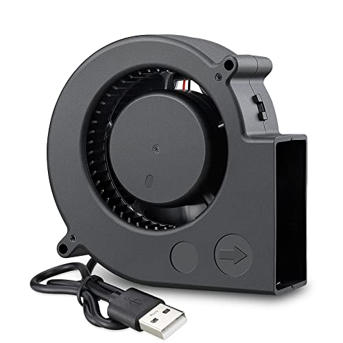 GDSTIME 97 mm x 33 mm Gebläse Lüfter USB 9733 Kühlgebläse Lüfter 97mm Turbo Gehäuse Zentrifugalventilator für Lüftung Abluftventilator-Ersatz von GDSTIME