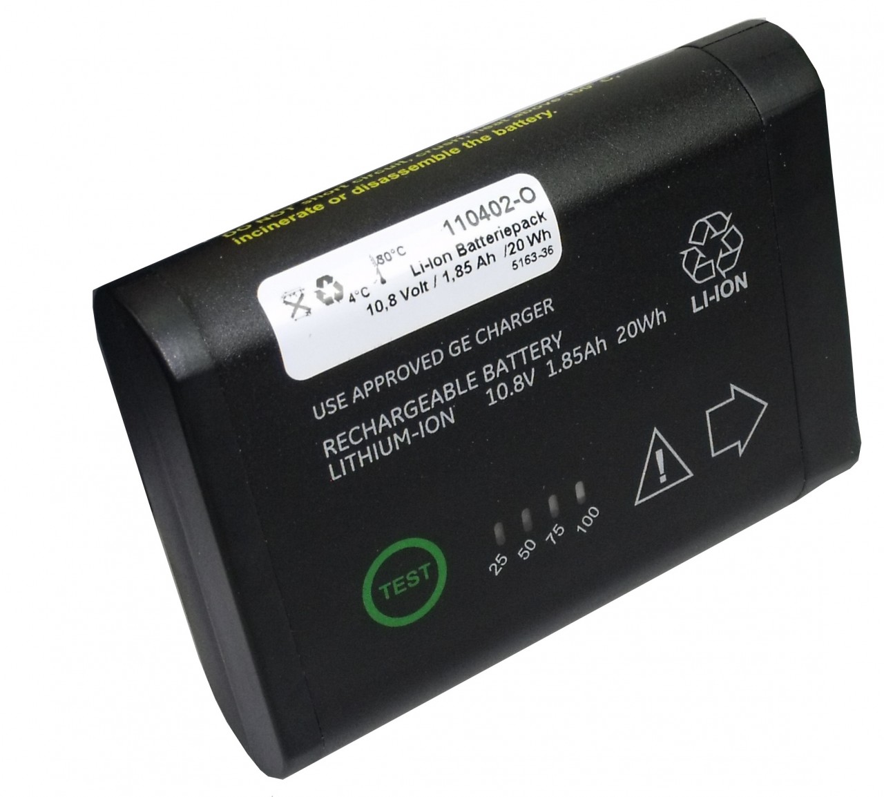 Original Li Ion Akku GE Healthcare Carescape PDM - Typ 2016989-002 Original Li Ion Akku GE Healthcare Carescape PDM - Typ 2016989-002 von GE Healthcare
