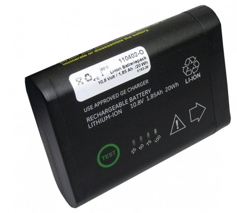 Original Li Ion Akku GE Healthcare Carescape PDM - Typ 2016989-002 von GE Healthcare