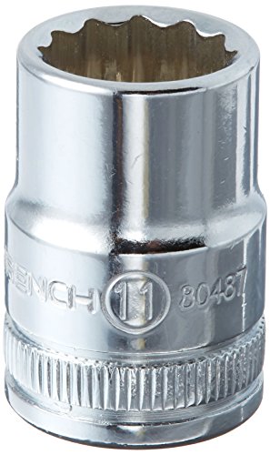 GEARWRENCH Standard-Stecknuss, metrisch, 11 mm, 12-kant, 80487 von GEARWRENCH