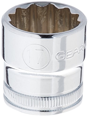 GEARWRENCH Standard-Stecknuss, metrisch, 17 mm, 12-kant, 80493 von GEARWRENCH