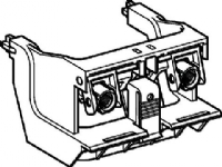 Geberit Montageflansch - für Sigma Unterputzspülkasten 12 cm von GEBERIT