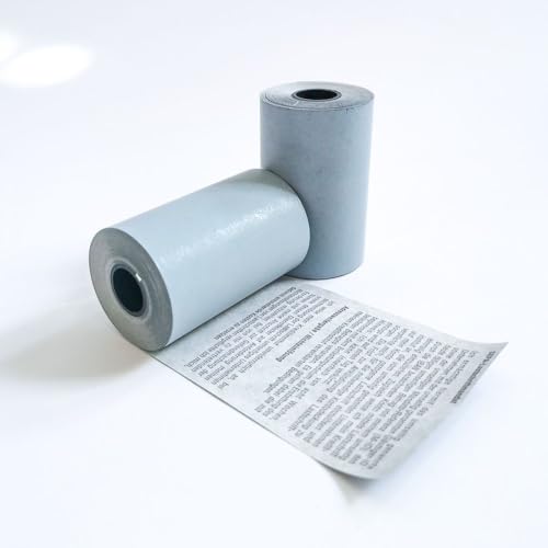 Gebongt24 50x Öko-Thermorollen BPA frei | Maße 57mm x 30mm x 12mm | mit SEPA-Lastschrifttext | Flächengewicht 52 g/m² Papier, 10m lang | Kern-Ø 12 mm | Blue4est | Ökobon | FSC zertifiziert von GEBONGT24
