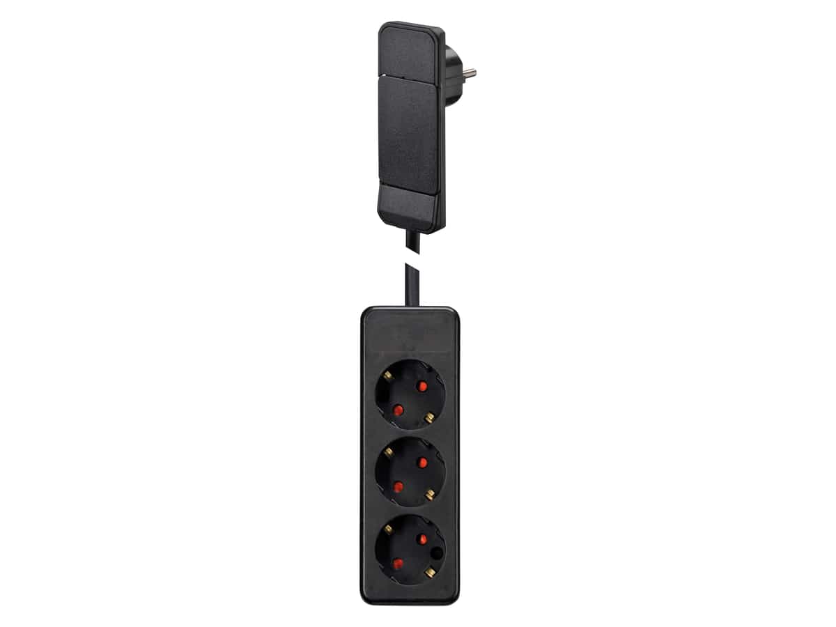 GEBRO Steckdosenleiste 104551, 3-fach, mit Flachstecker SmartPlug, schwarz GEBRO Steckdosenleiste 104551, 3-fach, mit Flachstecker SmartPlug, schwarz von GEBRO