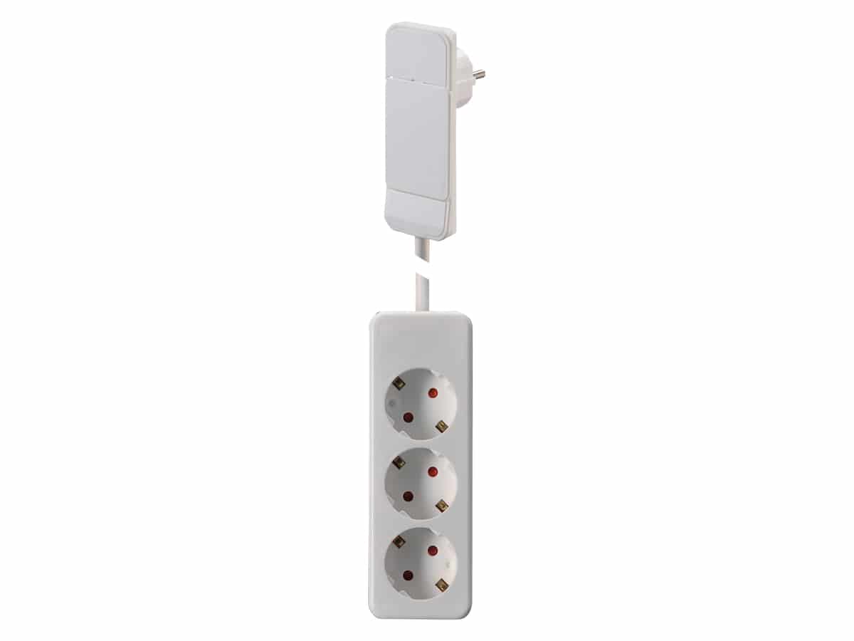 GEBRO Steckdosenleiste 104556, 3-fach, mit Flachstecker SmartPlug, weiß GEBRO Steckdosenleiste 104556, 3-fach, mit Flachstecker SmartPlug, weiß von GEBRO