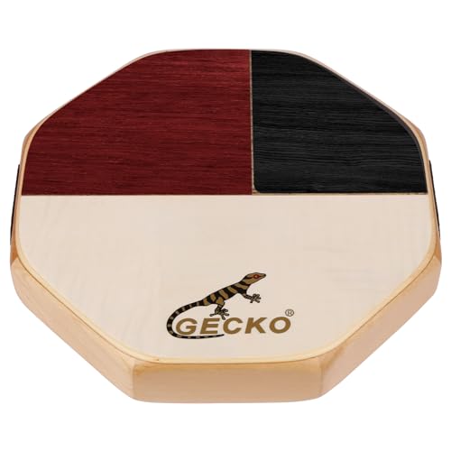 GECKO Cajon, tragbare Boxtrommel mit Aufbewahrungstasche, Handtrommel, Schlaginstrument, Bong und Snare GECKO Cajon, tragbare Boxtrommel mit Aufbewahrungstasche, Handtrommel, Schlaginstrument, Bong und Snare von GECKO