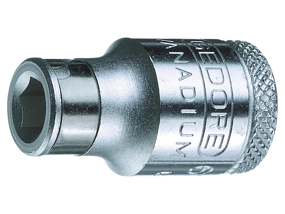 GEDORE BLAU Bit-Adapter, 1/4" sechskant auf 3/8" vierkant GEDORE BLAU Bit-Adapter, 1/4" sechskant auf 3/8" vierkant von GEDORE Blau