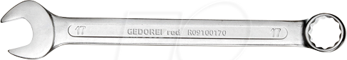 GEDO R09100170 - Ringmaulschlüssel, 17 mm von GEDORE WERKZEUG