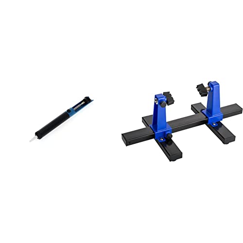 GEDORE Lötabsauger zum Entfernen von Lötresten, 22 cm, Schwarz/Blau & Goobay 51220 Verstellbarer Leiterplattenhalter/Platinenhalter/Robuster Lötständer Zur Befestigung von Platinen & Werkstücken GEDORE Lötabsauger zum Entfernen von Lötresten, 22 cm, Schwarz/Blau & Goobay 51220 Verstellbarer Leiterplattenhalter/Platinenhalter/Robuster Lötständer Zur Befestigung von Platinen & Werkstücken von GEDORE