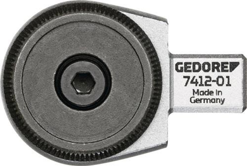 Gedore Einsteckumschaltknarre 7412-01 3/8 Zoll 9x12mm CV-Stahl GEDORE 7686500 von GEDORE