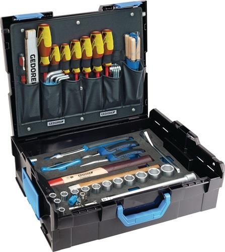 Gedore Werkzeugsortiment 1100-01 58-tlg.allgemeines Handwerk L-Boxx GEDORE Gedore Werkzeugsortiment 1100-01 58-tlg.allgemeines Handwerk L-Boxx GEDORE von GEDORE