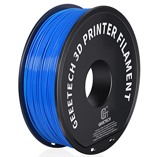 GEEETECH ABS+ Filament 1,75 mm, 3D Drucker Filament ABS 1KG Spool, Maßgenauigkeit +/- 0,03mm, Blau von GEEETECH