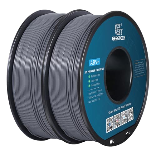 GEEETECH ABS+Filament Grau, 2x1kg Spule für 3d Drucker GEEETECH ABS+Filament Grau, 2x1kg Spule für 3d Drucker von GEEETECH
