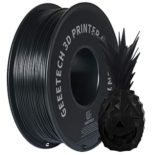 GEEETECH ABS Filament 1.75mm Schwarz, Drucker 3d Filaments 1KG 1 Spool GEEETECH ABS Filament 1.75mm Schwarz, Drucker 3d Filaments 1KG 1 Spool von GEEETECH