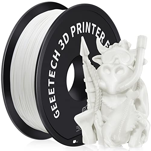 GEEETECH ABS Filament 1.75mm Weiß, Drucker 3d Filaments 1KG 1 Spool GEEETECH ABS Filament 1.75mm Weiß, Drucker 3d Filaments 1KG 1 Spool von GEEETECH