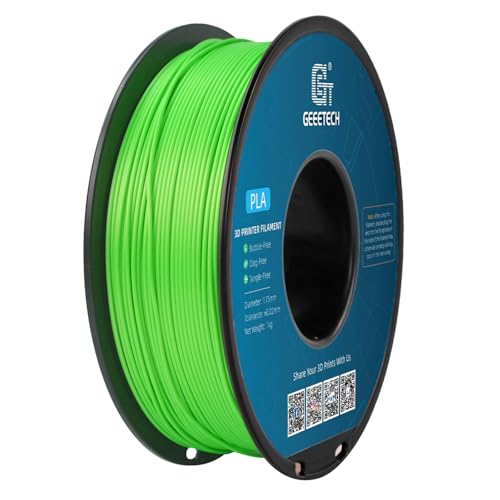 GEEETECH Filament PLA 1.75mm, 3D Drucker PLA Filament 1kg Spool, Pla Grün GEEETECH Filament PLA 1.75mm, 3D Drucker PLA Filament 1kg Spool, Pla Grün von GEEETECH
