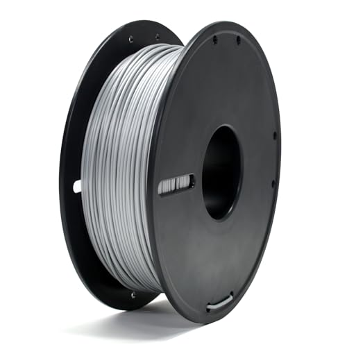 GEEETECH PLA Filament 1.75mm, PLA Grau, Filament PLA 0.5KG /Spool Für GEEETECH M1 3D Drucker von GEEETECH