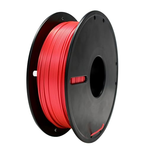 GEEETECH PLA Filament 1.75mm, PLA Rot, Filament PLA 0.5KG /Spool Für GEEETECH M1 3D Drucker von GEEETECH