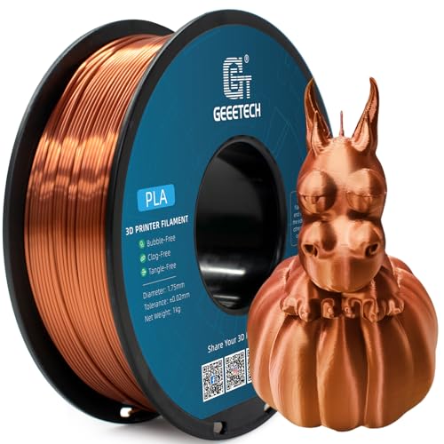 GEEETECH PLA filament 1,75mm Silk Copper für 3d Drucker 1KG Spool GEEETECH PLA filament 1,75mm Silk Copper für 3d Drucker 1KG Spool von GEEETECH