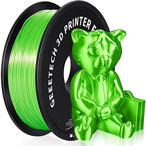 GEEETECH PLA filament 1.75mm Silk Grün, 3d filament PLA for 3d Drucker 1kg spool GEEETECH PLA filament 1.75mm Silk Grün, 3d filament PLA for 3d Drucker 1kg spool von GEEETECH