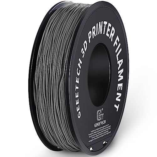 GEEETECH TPU Filament 1,75 mm +/- 0,02 mm für 3D Drucker, 1KG 1 Spool Grau von GEEETECH