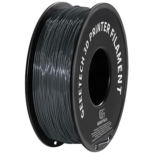 GEEETECH TPU filament 1,75mm Transparent Silber, Flexible 3D Drucker Filament 1kg 1 Spool von GEEETECH