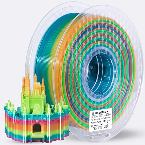 Geeetech PLA Gradient Colour Filament, 1.75mm 3D-Drucker PLA Filament,Spule,1KG Geeetech PLA Gradient Colour Filament, 1.75mm 3D-Drucker PLA Filament,Spule,1KG von GEEETECH