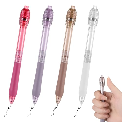 GEEHUA 4 Stück Spinning Pen, Fidget Pen rotierende Gelstifte Stressabbau Stift 0.5 mm feine Spitze Schwarze Tinte mit Box schnelltrocknende Neutralstifte zum Schreiben Zeichnen Schulbüro Geschen GEEHUA 4 Stück Spinning Pen, Fidget Pen rotierende Gelstifte Stressabbau Stift 0.5 mm feine Spitze Schwarze Tinte mit Box schnelltrocknende Neutralstifte zum Schreiben Zeichnen Schulbüro Geschen von GEEHUA