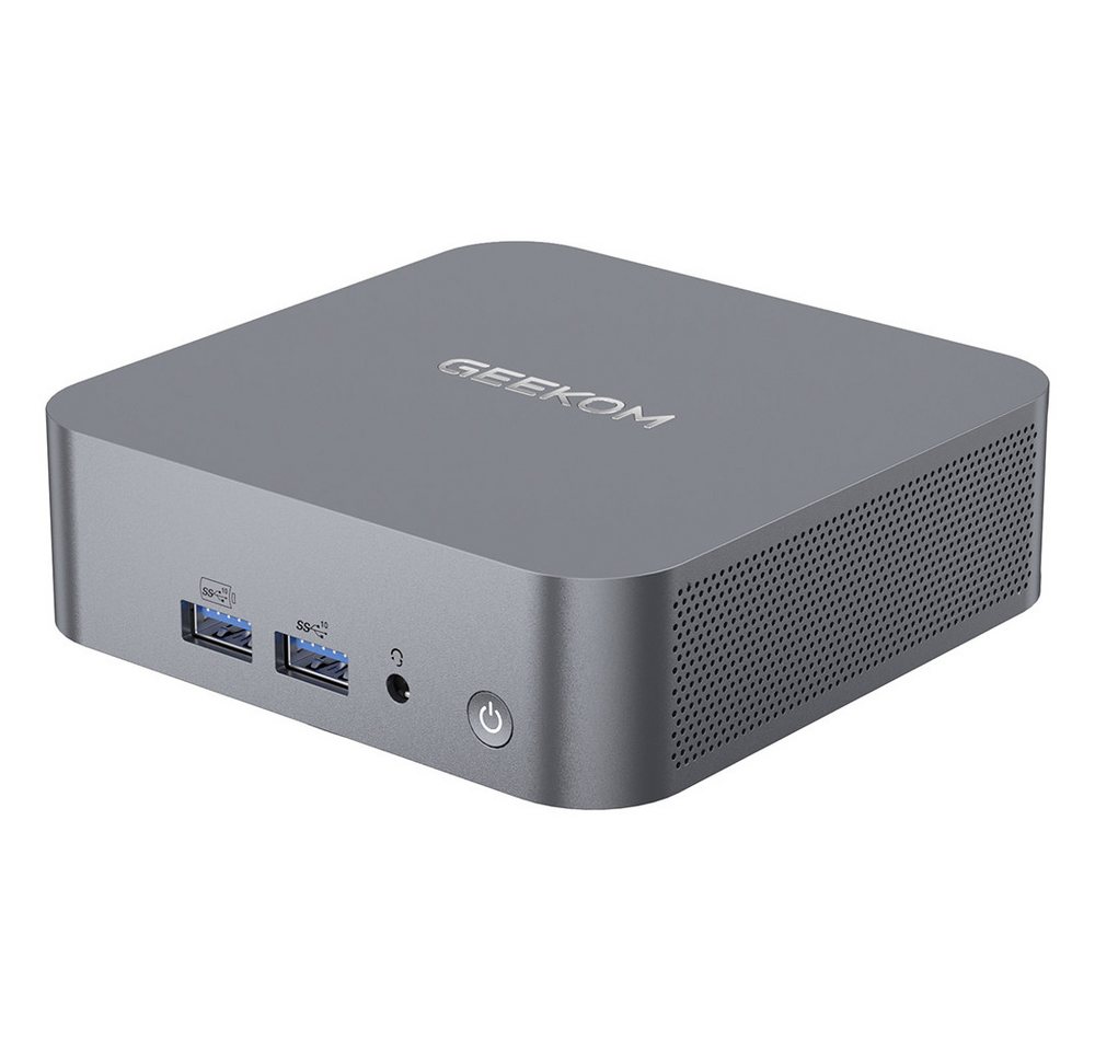 GEEKOM GT1 Mega AI Intel Core Ultra 5-125H 14 Kerne Max 4,5 GHz, 32GB + 1TB Mini-PC (Intel Intel Core Ultra 5 125H, 32 GB RAM, 1024 GB SSD, 2 * HDMI + 2 * USB 4.0 Vier-Bildschirm-Display, WiFi 7 Bluetooth 5.4) GEEKOM GT1 Mega AI Intel Core Ultra 5-125H 14 Kerne Max 4,5 GHz, 32GB + 1TB Mini-PC (Intel Intel Core Ultra 5 125H, 32 GB RAM, 1024 GB SSD, 2 * HDMI + 2 * USB 4.0 Vier-Bildschirm-Display, WiFi 7 Bluetooth 5.4) von GEEKOM