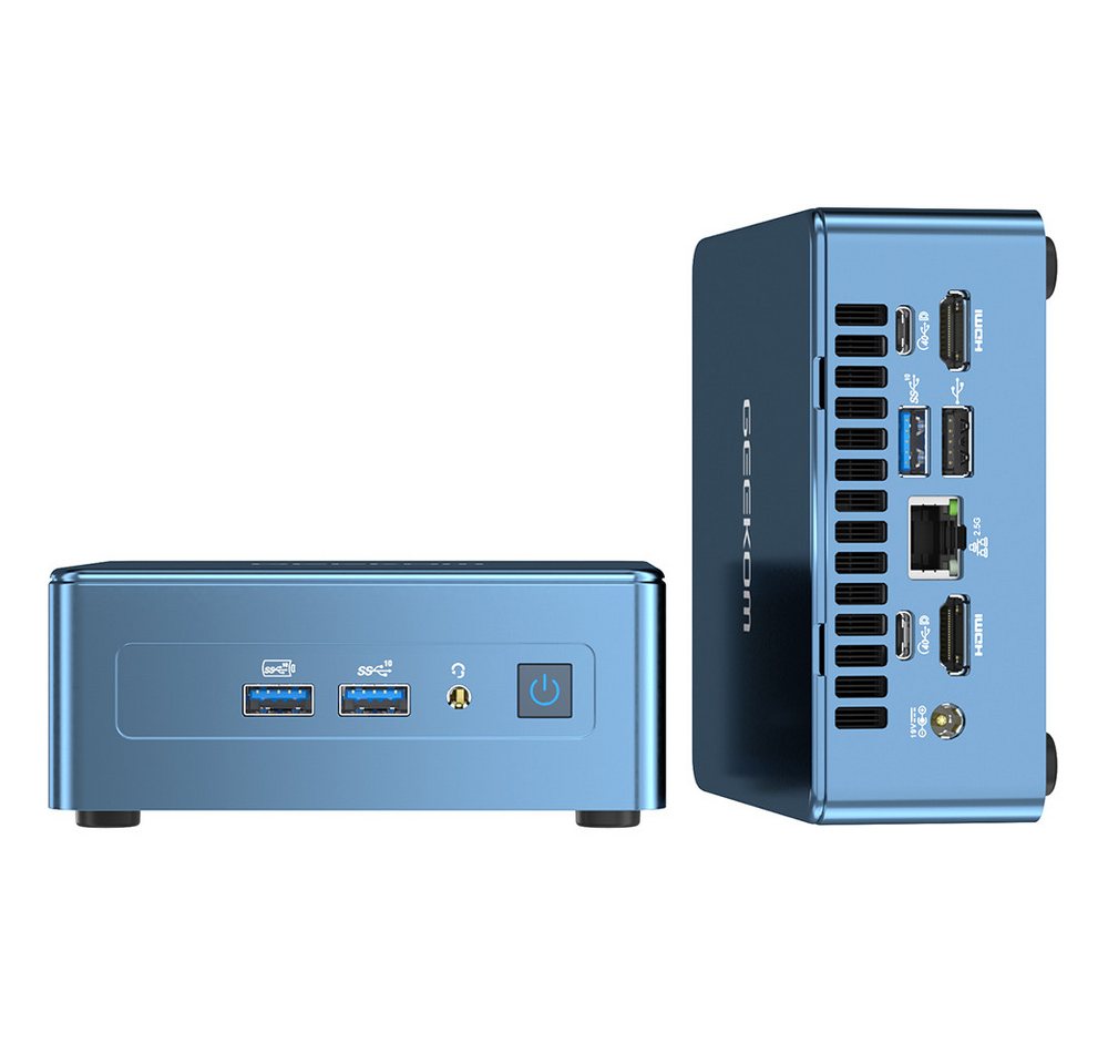 GEEKOM IT13 Intel Core i9-13900H Windows 11 Pro Mini-PC (Intel Core i9, 32 GB RAM, 1024 GB SSD, Unterstützung für 8K UHD und 4 Bildschirme) von GEEKOM
