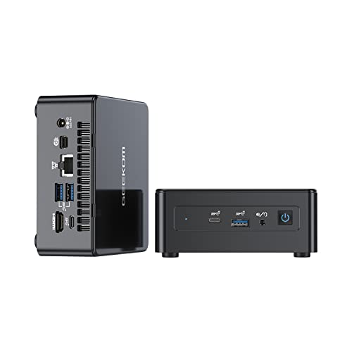 GEEKOM Mini PC, Mini IT8 SE, Intel Core i3-8109U, bis zu 3,6 GHz, Mini Desktop PC Windows 11 Pro Mini Computer mit 8GB Dual-Channel DDR4 256GB SSD/HDMI2.0 4K UHD/WiFi/VESA für Arbeit/Studium/Filme von GEEKOM